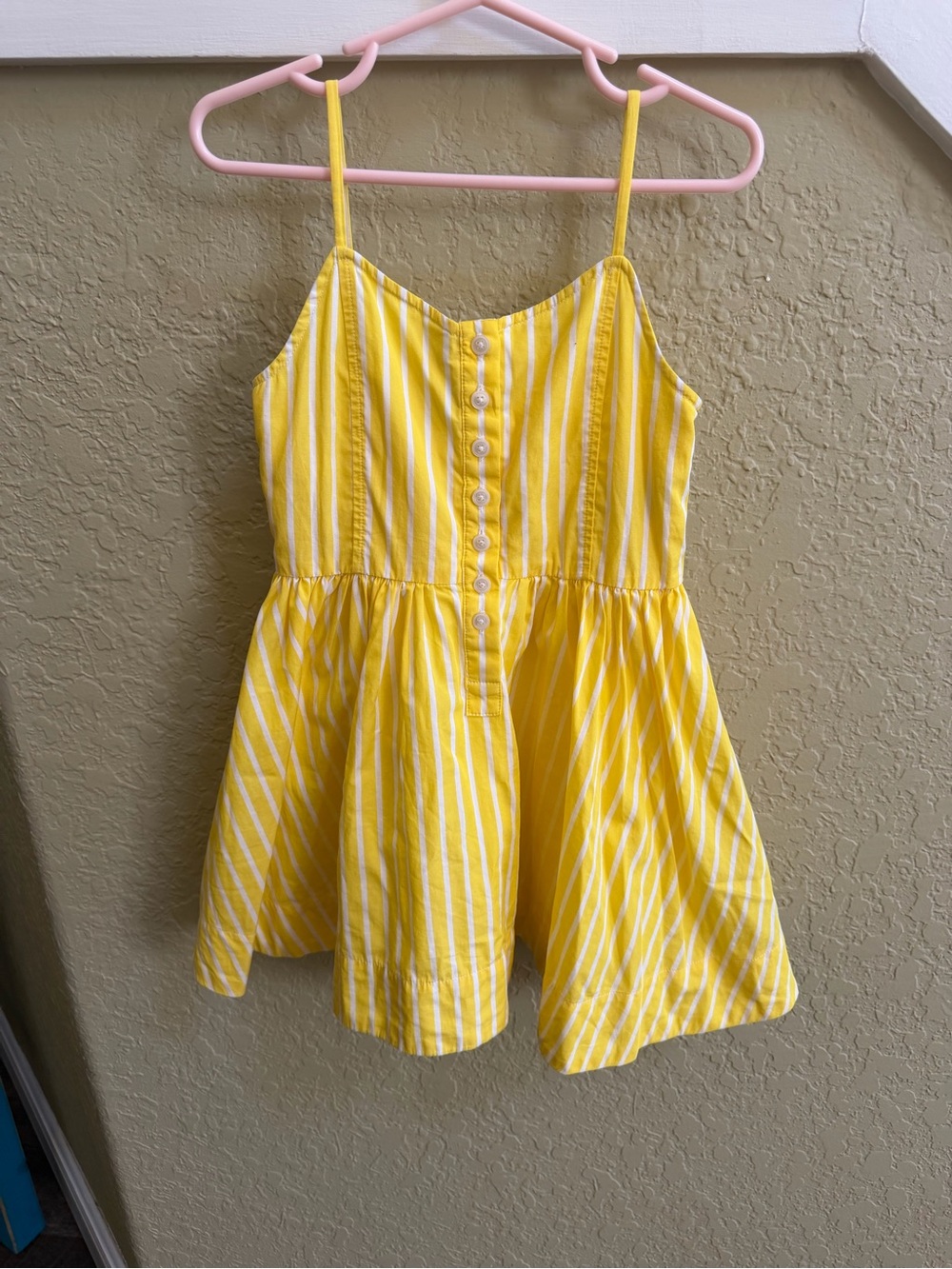 Polo Ralph Lauren Girls size 3T striped Yellow dress